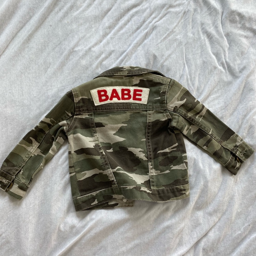 Camo Jean Jacket for Kids